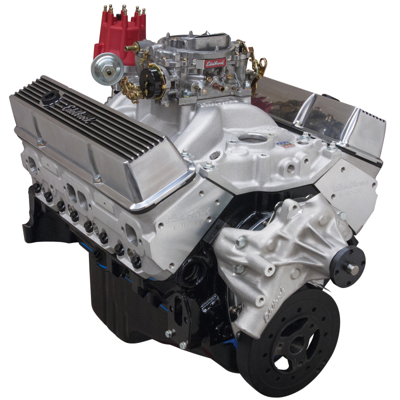 Edelbrock Crate Engine Edelbrock 9 0 1 Performer E-Tec w/ Long Water Pump As Cast - 46420