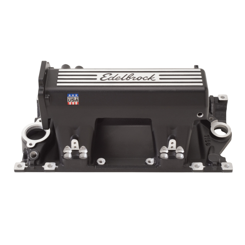 Edelbrock Manifold EFI Pro-Flo XT SB Chevy Etec/Vortec Heads w/ Black Finish - 71383