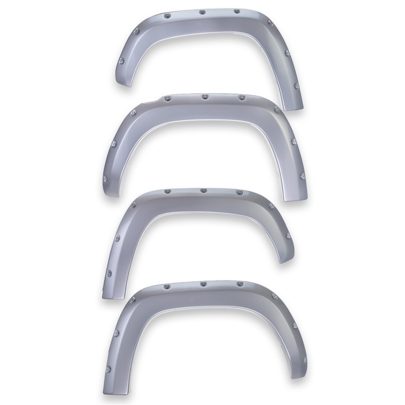 EGR 15+ GMC Sierra HD Bolt-On Look Color Match Fender Flares - Set - FF Switchblade Silver - 791684-GAN