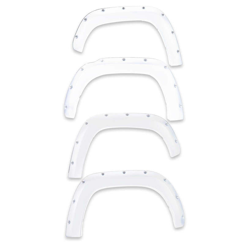 EGR 2018 Ford F150 Bolt-On Look Color Match Fender Flares - Set - Oxford White - 793574-Z1