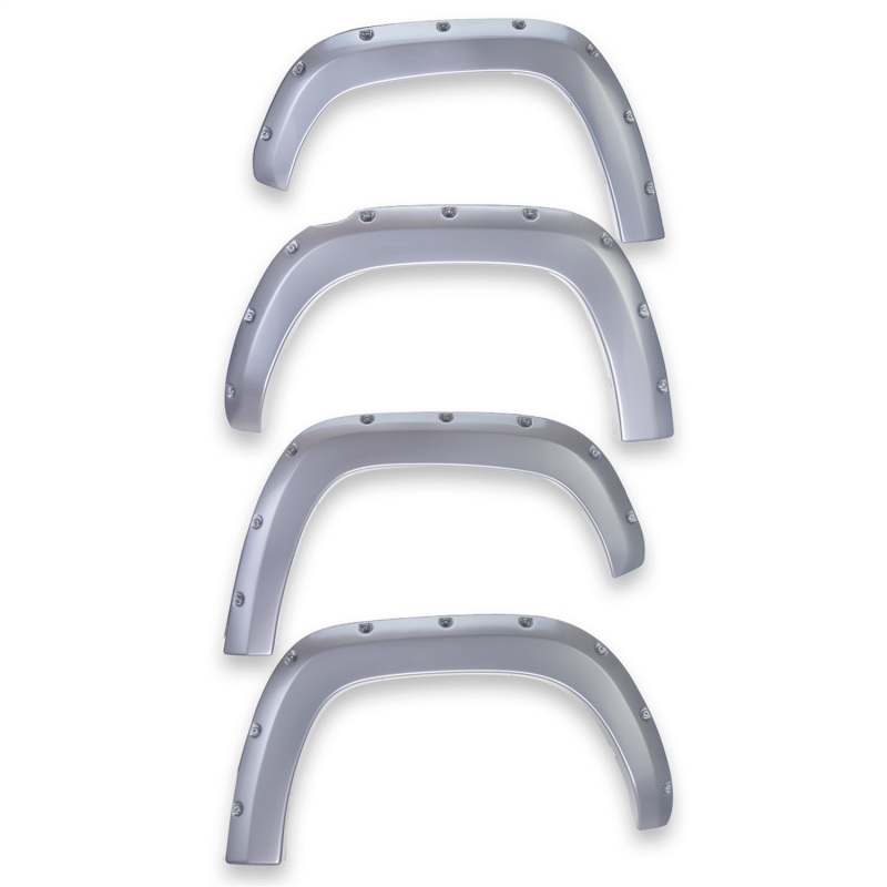 EGR 11-15 Ford Super Duty Bolt-On Look Color Match Fender Flares - Set - Ingot Silver - 793814-UX