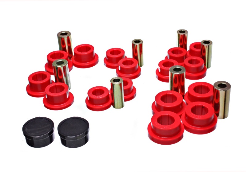 Energy Suspension 2016 Mazda Miata Red Front Control Arm Bushing Set - 11.3111R