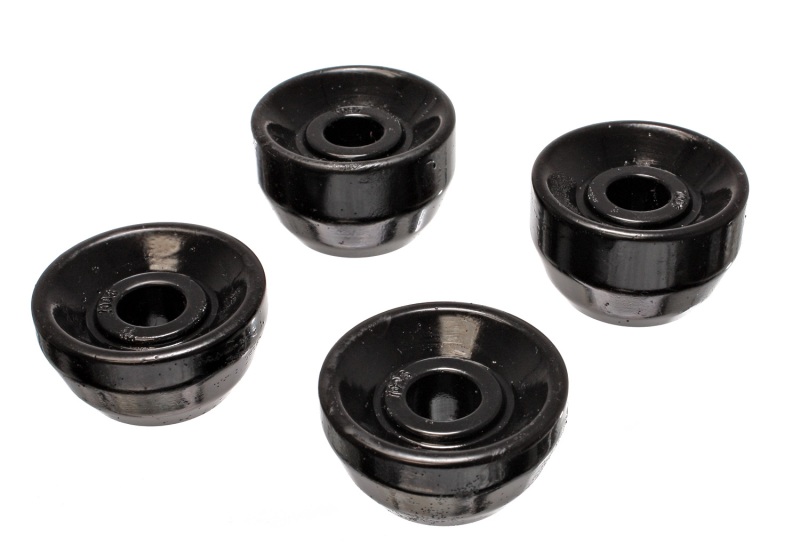 Energy Suspension 90-97 Honda Accord/Odyssey / 92-96 Honda Prelude Black Front Strut Rod Bushing Set - 16.7103G