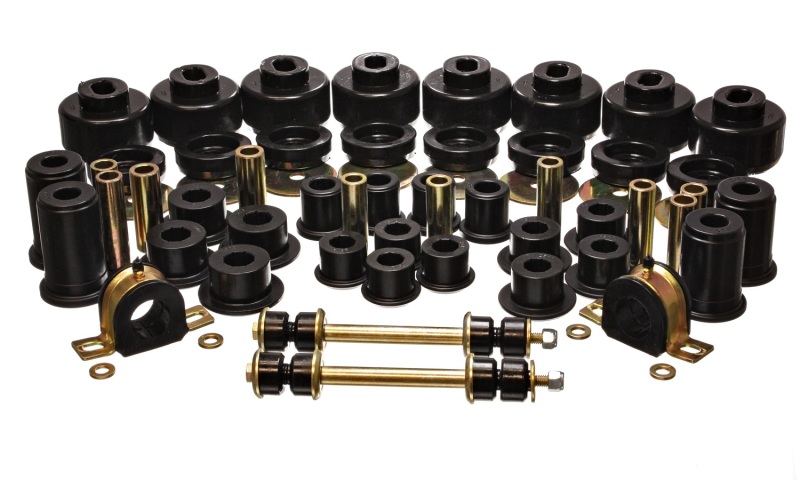 Energy Suspension 99-06 Chevy C1500 New Body Style Silverado 2WD Black Hyper-flex Master Bushing Set - 3.18129G