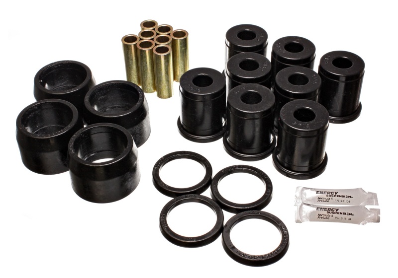 Energy Suspension Rr Cntrl Arm W/Thrust Washers - Black - 3.3151G