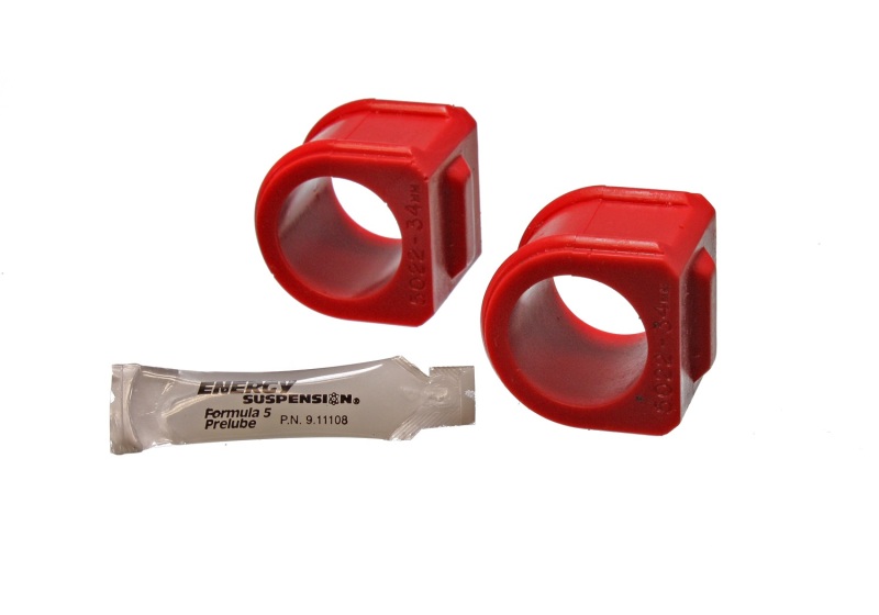 Energy Suspension 82-92 Chevy Camaro/Firebird/Trans Am Red 30mm Front Sway Bar Bushing Set - 3.5159R