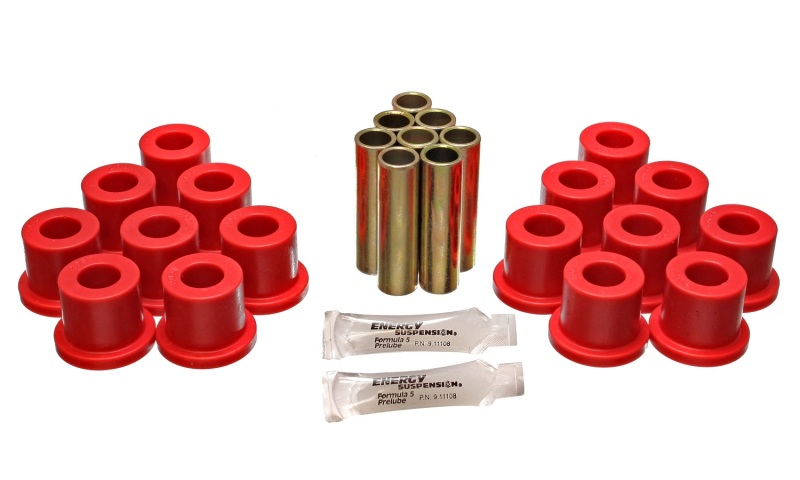 Energy Suspension Spring Bushings - Red - 4.2139R