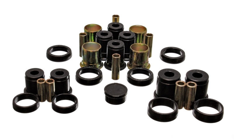 Energy Suspension 72-79 Ford Fairlane/GranTorino/Torino/Elite Black Rear End Control Arm Bushing Set - 4.3120G