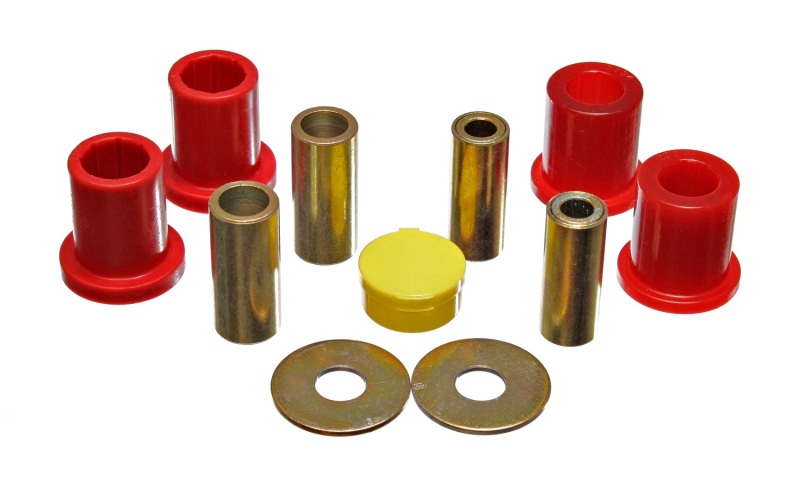 Energy Suspension 97-01 Ford Escort ZX2 Red Front End Control Arm Bushing Set - 4.3152R
