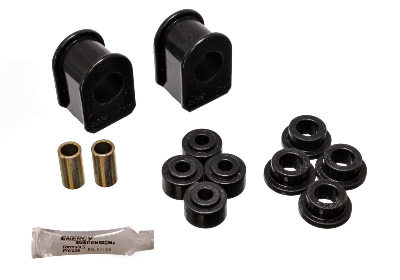 Energy Suspension Ford Black 1in Dia 2 1/2in Tall inBin Style Sway Bar Bushing Set - 4.5103G