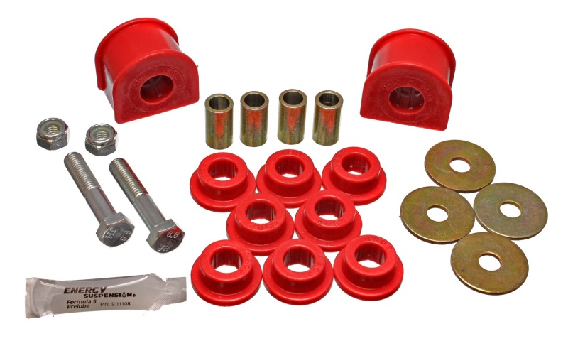 Energy Suspension 97-01 Expedition 4WD / 97-01 Navigator 4WD Red 22mm Rear Sway Bar Bushing Set - 4.5146R