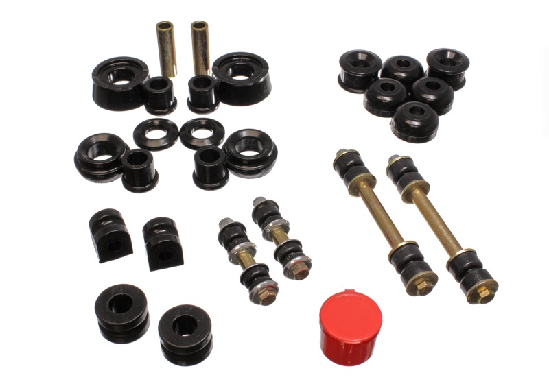 Energy Suspension 00-05 Dodge Neon FWD Black Hyper-flex Master Bushing Set - 5.18111G