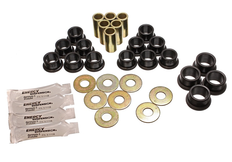 Energy Suspension Rear Control Arm Bushing Set - Black - 5.3117G