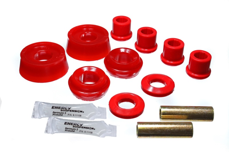 Energy Suspension 01-05 PT Cruiser / 03-04 Dodge Neon Red Front Lower & Upper Control Arm Bushing Se - 5.3129R