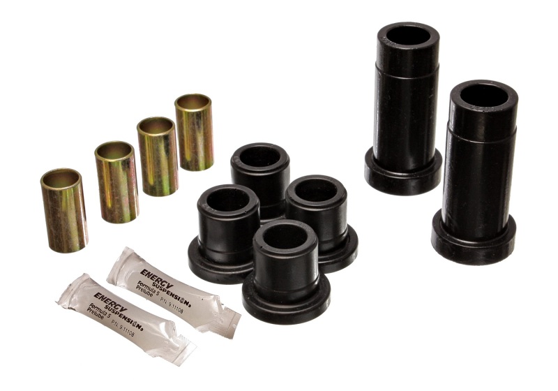 Energy Suspension 89-94 Toyota PickUp 2WD (Exc T-100/Tundra) Black Front Control Arm Bushing Set - 8.3106G