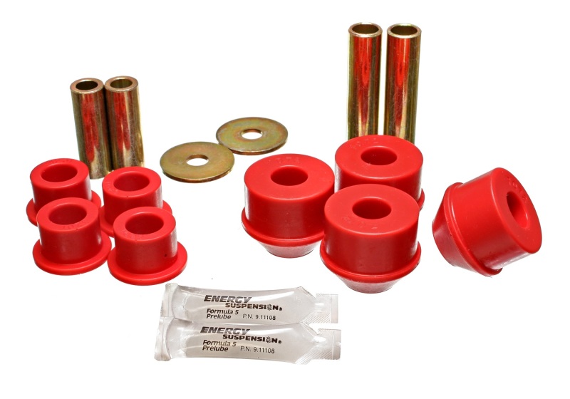 Energy Suspension 92-95 Toyota MR2 Red Front Control Arm Bushing Set (includes Strut Bushings) - 8.3110R