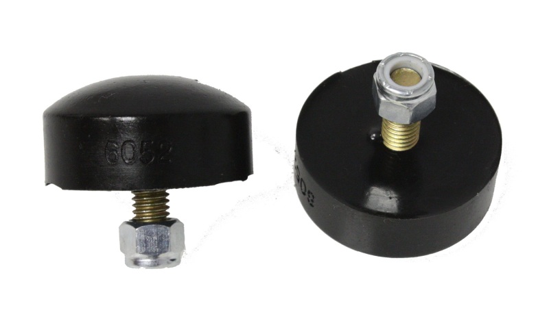 Energy Suspension Black 1 inch Tall Button head Bump Stop Set (2 per set) - 9.9116G
