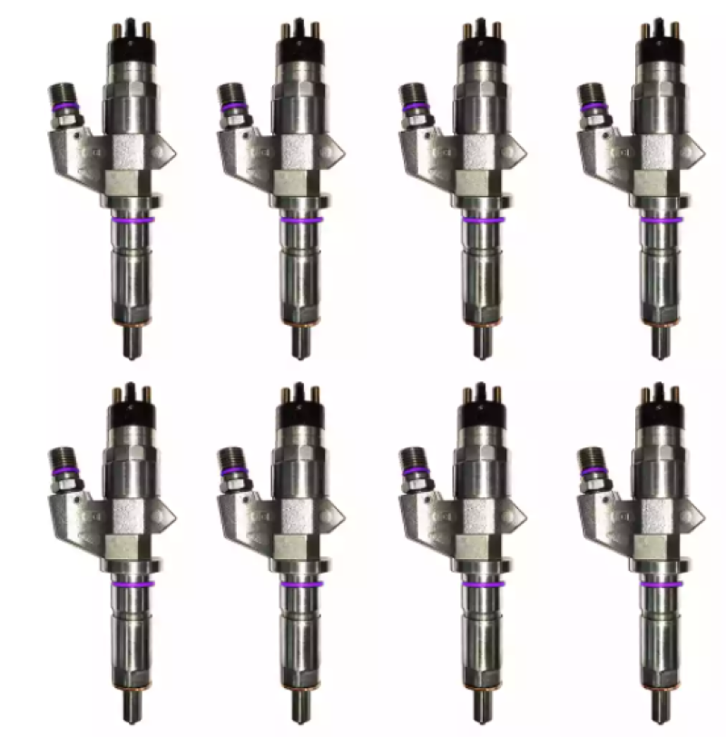 Exergy 01-04 Chevy Duramax LB7 Reman 30% Over Injector (Set of 8) - E01 10105