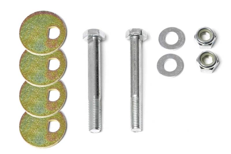 Fabtech 07-18 Jeep JK 4WD Front Adjustable Alignment Cam Bolt Kit - FTS50297