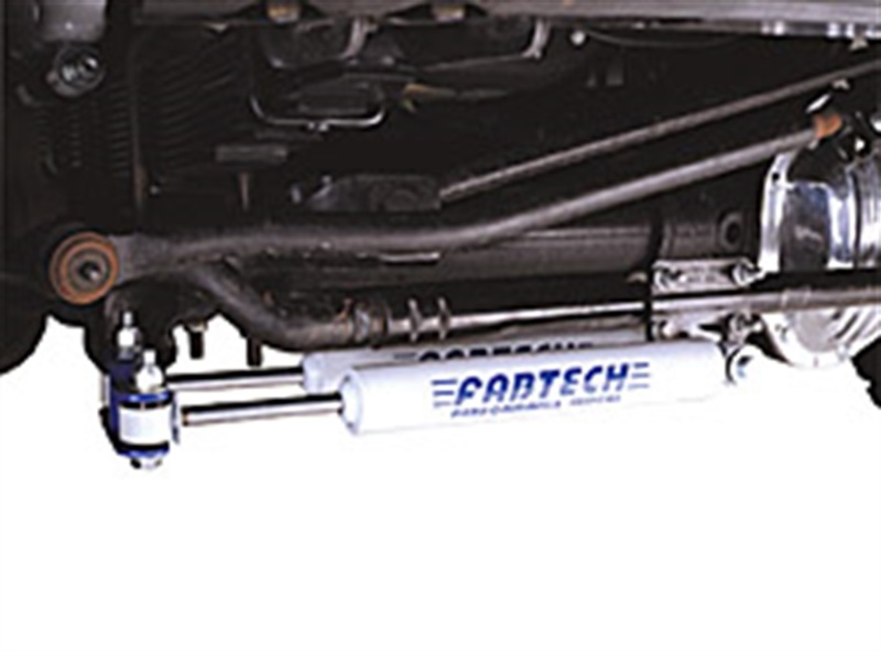 Fabtech 99-04 Ford F250/350 4WD Dual Performance Steering Stabilizer - Opposing Style - FTS8008