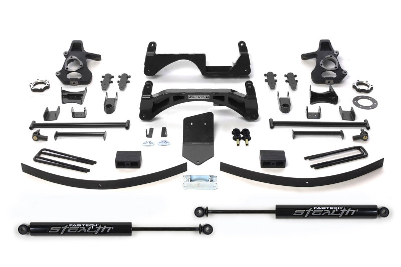 Fabtech 07-13 GM K1500 P/U w/o Autoride 4WD 6in Basic Sys w/Stealth - K1024M