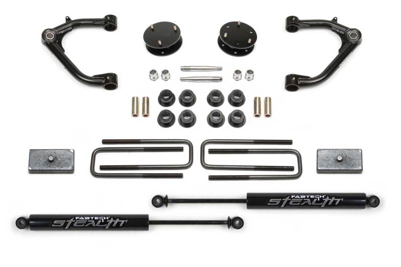 Fabtech 19-21 GM C/K1500 P/U 3in Uniball UCA Sys w/Stealth - K1129M