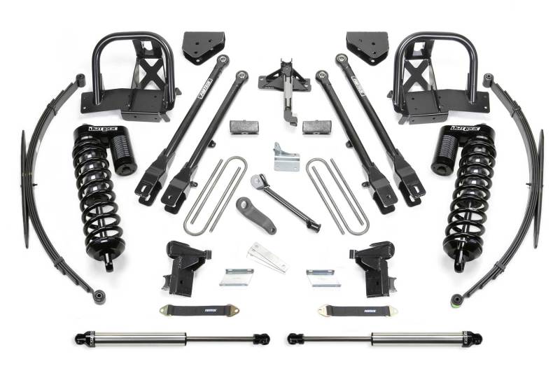 Fabtech 08-10 Ford F350 4WD 10in 4Link Sys w/Dlss 4.0 C/O& Rr Dlss - K20381DL