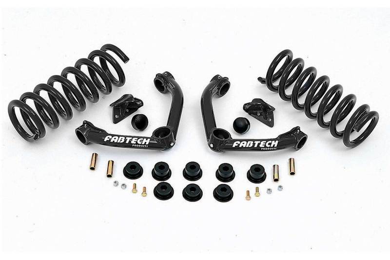 Fabtech 2.5in Perf Sys w/Perf Shks 98-08 Ford Ranger 2WD Coil Spring Front Susp w/4Cyl&3.0L - K2108