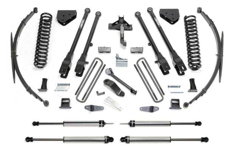 Fabtech 11-16 Ford F250 4WD 10in 4Link Sys w/Coils & Dlss Shks - K2148DL