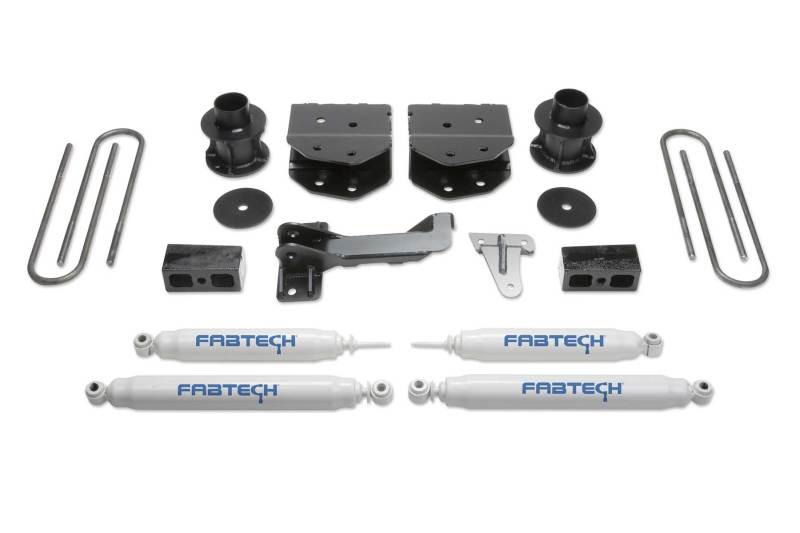 Fabtech 05-07 Ford F250/350 4WD 4in Budget Sys w/Perf Shocks - K2181