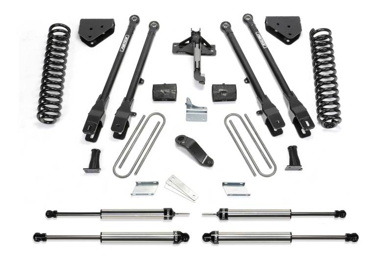 Fabtech 08-15 Ford F250/F350 4WD 4in 4Link Sys w/Coils & Dlss Shks - K2212DL