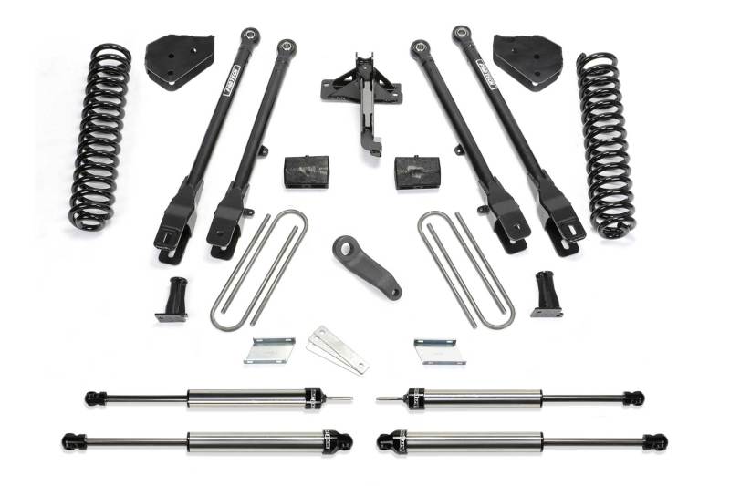 Fabtech 17-21 Ford F250/F350 4WD Diesel 6in 4Link Sys w/Coils & Dlss Shks - K2219DL