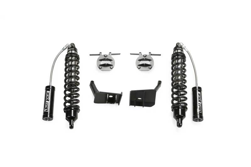 Fabtech 17-19 Ford F250/350 4WD Diesel 6in DL 2.5 Resi Coilover Conversion System - K2241DL