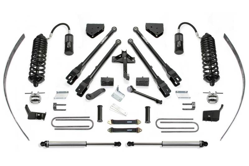 Fabtech 11-16 Ford F250 4WD w/Factory Overload 8in 4Link Sys w/4.0 R/R & 2.25 - K2277DL