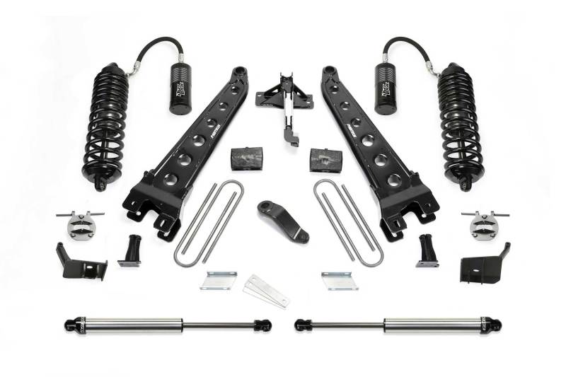 Fabtech 17 Ford F450/F550 4WD Diesel 6in Rad Arm Sys w/4.0 & 2.25Dl - K2283DL