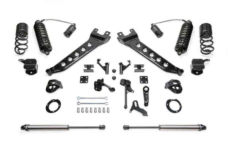 Fabtech 14-18 Ram 2500 4WD 7in Radius Arm Kit w/4.0 C/O Resi Dlss & Rr 2.25 Dlss - K3075DL