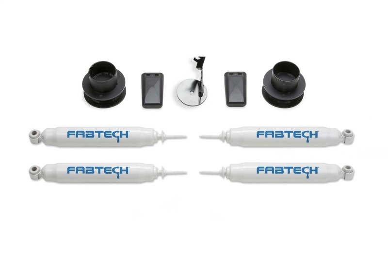 Fabtech 19-21 Ram 2500 4WD 2.5in Coil Spcr Kit w/Perf Shks - K3191