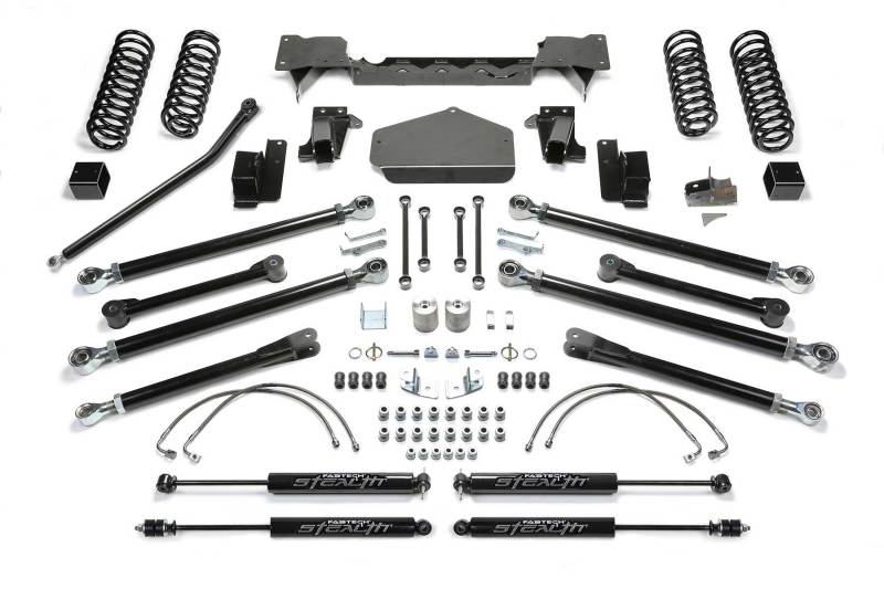 Fabtech 07-18 Jeep JK 4-Door 3in Crawler w/Stealth - K4058M