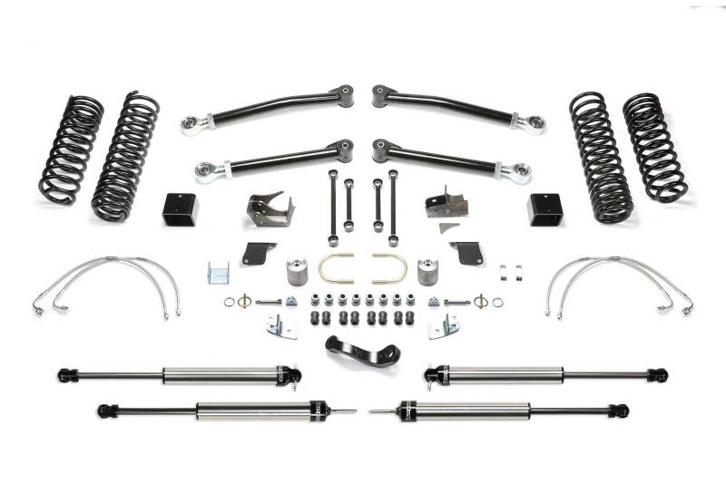 Fabtech 07-18 Jeep JK 2-Door 5in Trail Lt w/Dlss Shks - K4068DL