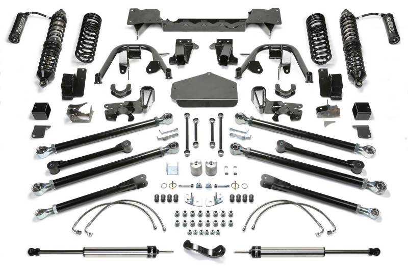 Fabtech 07-18 Jeep JK 4-Door 5in Crawler C/O w/Dlss 2.5 C/O Resi & Rr Dlss - K4078DL