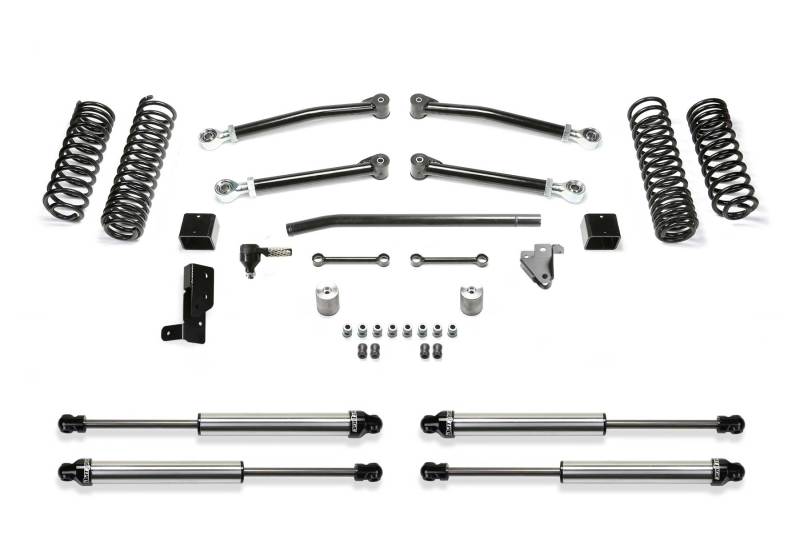 Fabtech 18-21 Jeep JL 4WD 4-Door 3in Trail w/Dlss Shks - K4117DL