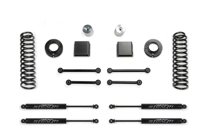 Fabtech 20-21 Jeep JT 4WD Gas 3in Sport System w/Stealth - K4160M
