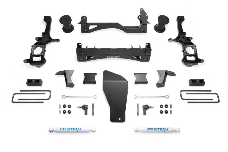 Fabtech 16-18 Nissan Titan Xd 4WD 6in Basic Sys w/Perf Shks - K6005