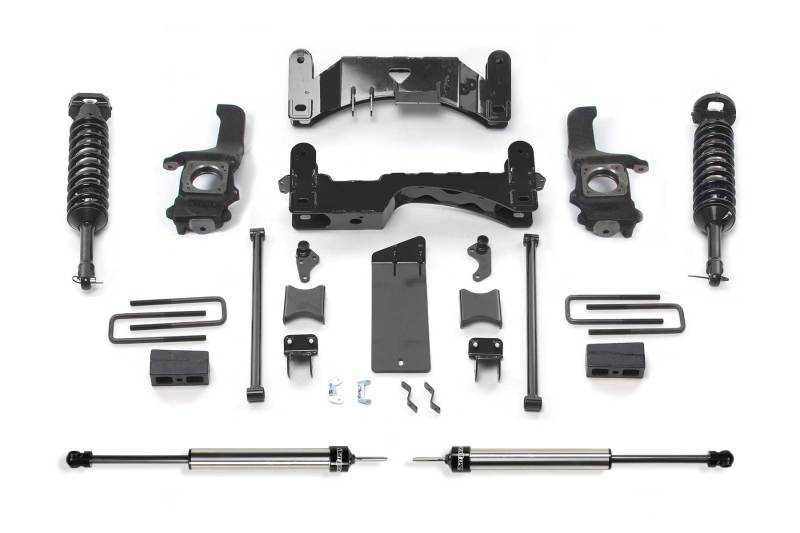 Fabtech 07-15 Toyota Tundra 2/4WD 6in Perf Sys w/Dlss 2.5 C/Os & Rr Dlss - K7010DL