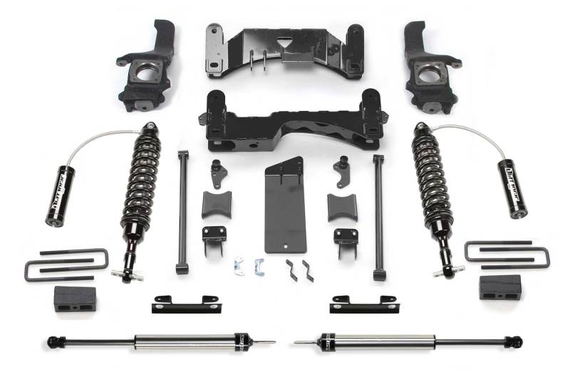 Fabtech 07-15 Toyota Tundra 2/4WD 6in Perf Sys w/Dlss 2.5C/O Resi & Rr Dlss - K7046DL