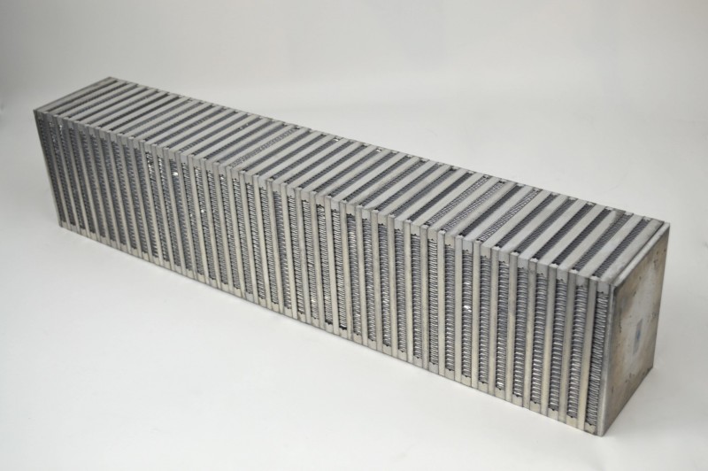CSF High Performance Bar & Plate Intercooler Core (Vertical Flow) - 27in L x 6in H x 3in W - 8068