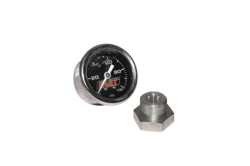 FAST Gauge Kit LSX 0-100 PSI Fuel - 54027