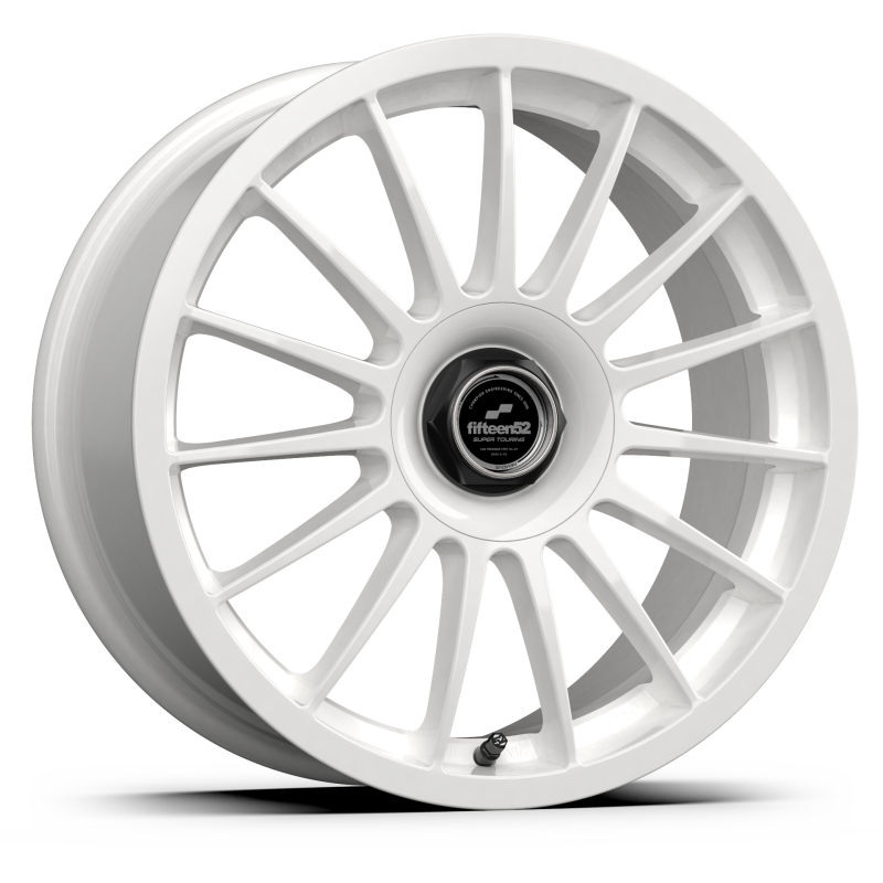 fifteen52 Podium 18x8.5 5x108/5x112 45mm ET 73.1mm Center Bore Rally White Wheel - STPRW-88558+45