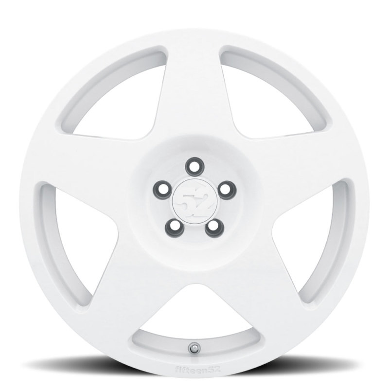 fifteen52 Tarmac 17x7.5 5x112 40mm ET 66.56mm Center Bore Rally White Wheel - TARRW-77551+40