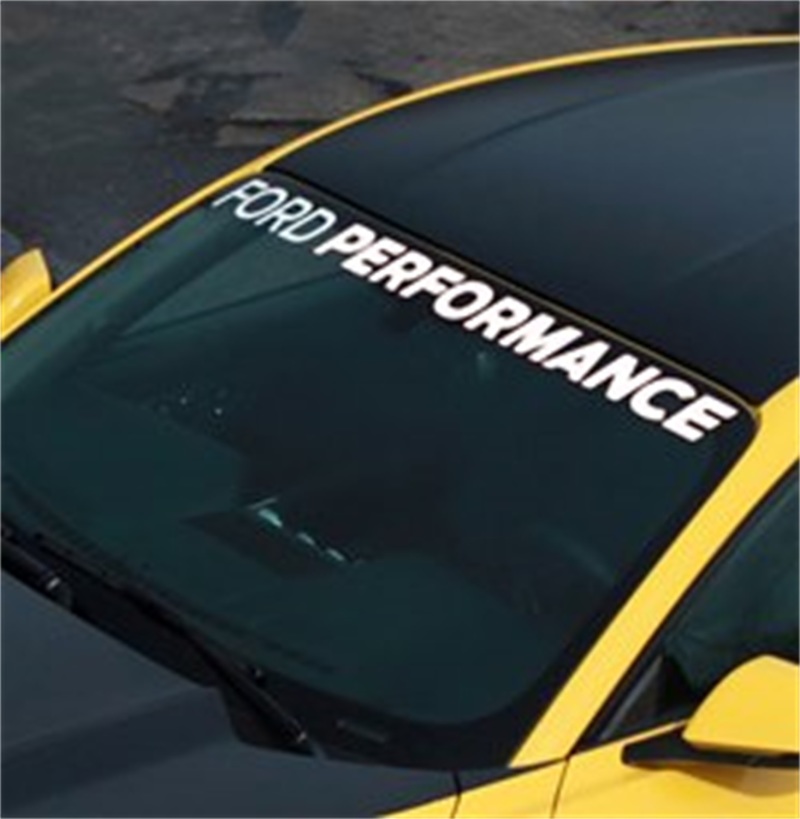 Ford Performance 2015-2016 Mustang Windshield Banner - M-1820-MB